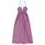 Sisters Department,Long dress | Blue & orange stripes